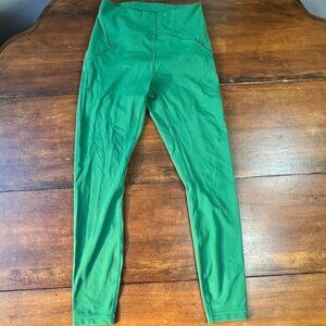 Lulu lemon Green High Waisted Leggings Size 4